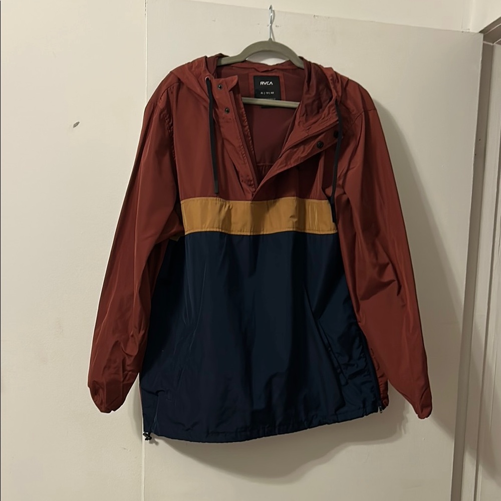 RVCA Colorblock Windbreaker Jacket